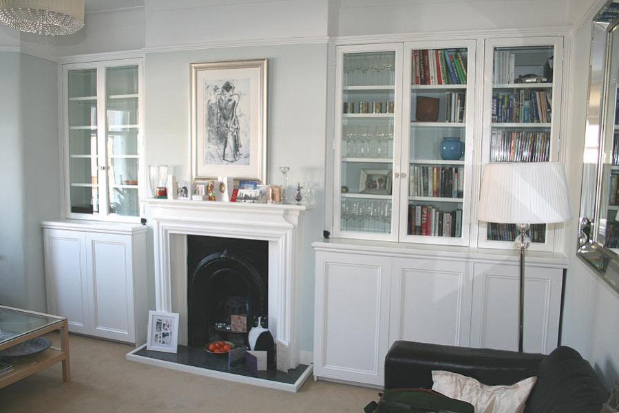 Bookcase with Glass Doors